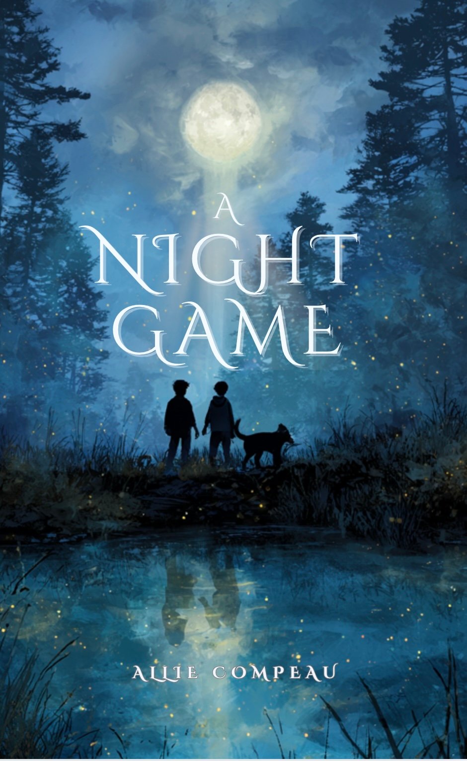 Book Cover of A Night Game by author Allie Compeau